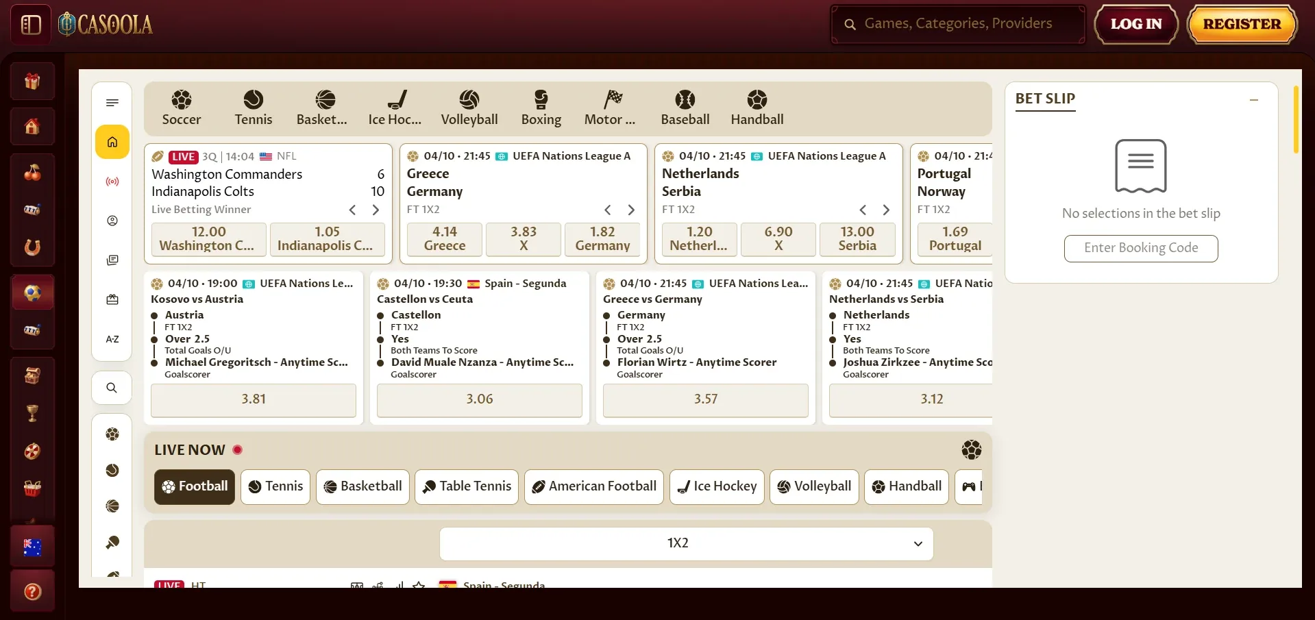 Casoola betting